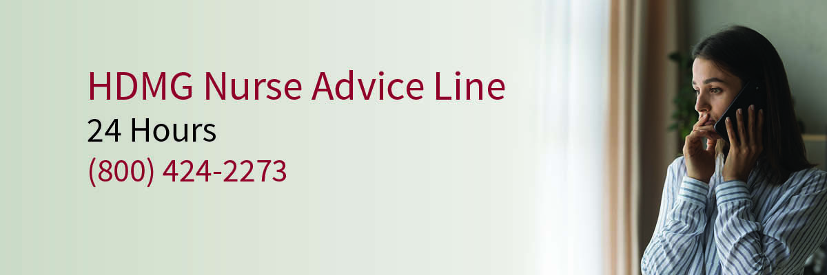 HDMG Nurse Advice Line